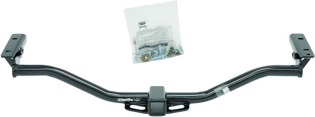 Class 3 Trailer Hitch, 2 Inch Receiver, Black P6057