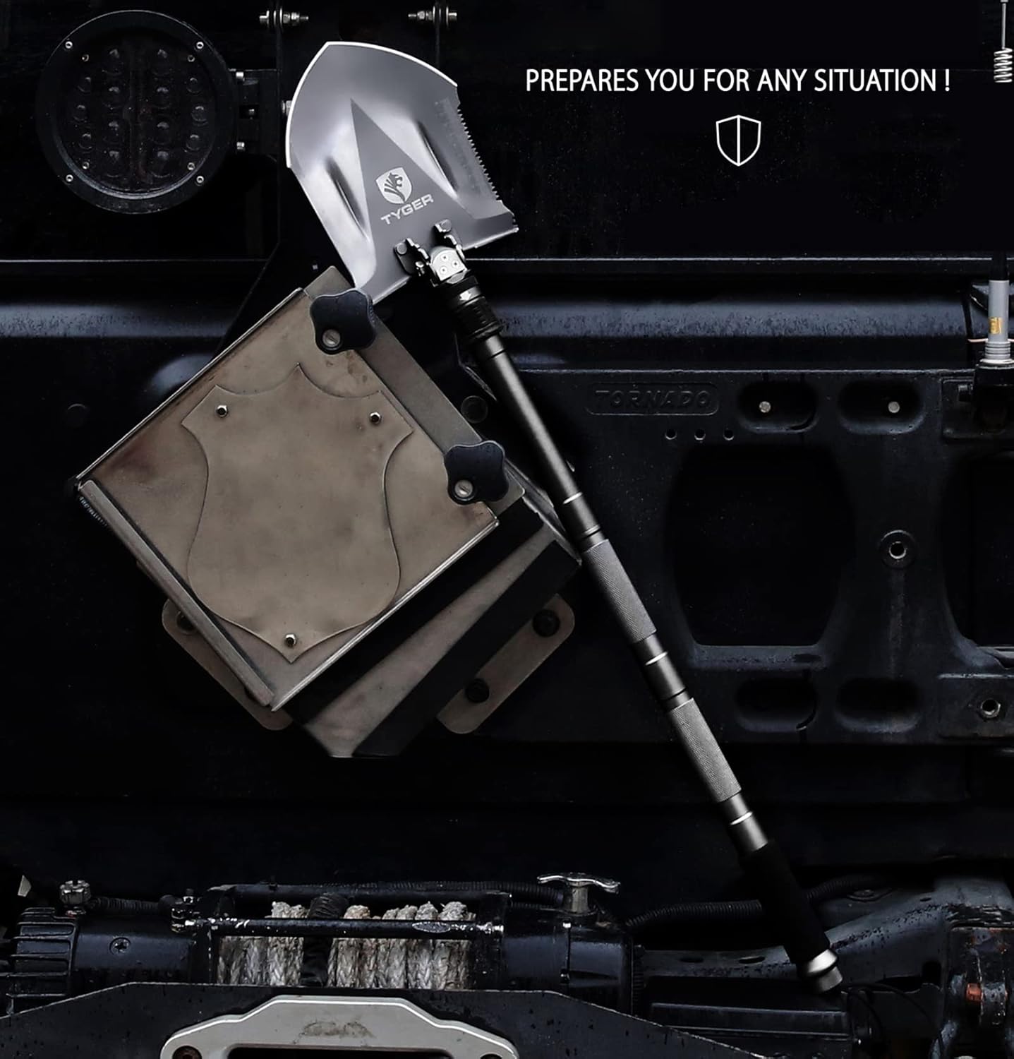 Military Heavyduty Folding Compact Tool with 16-in-1 Multifunction M484930