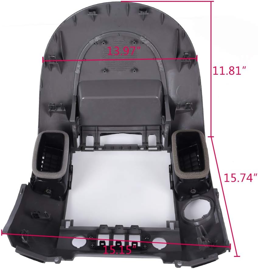 Instrument Panel Center Radio AC Control Lid Bezel Pack of 2 L261717