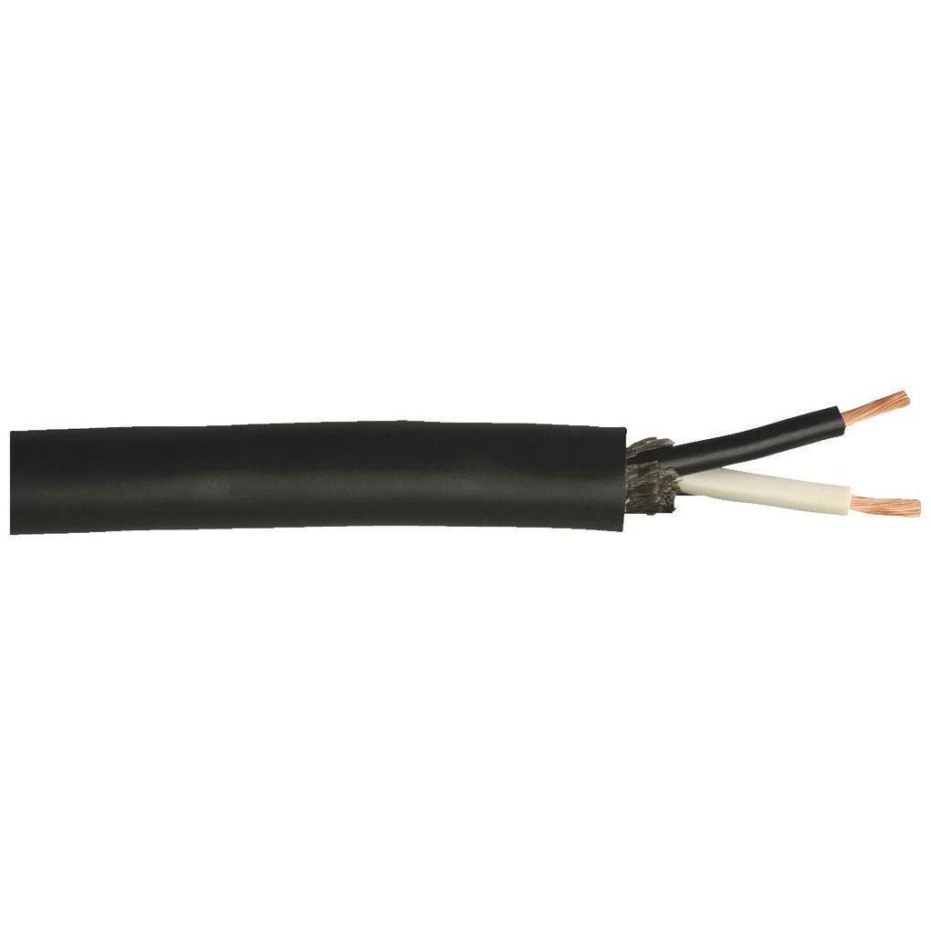 16/2 Black RBR Cable 250ft W359141