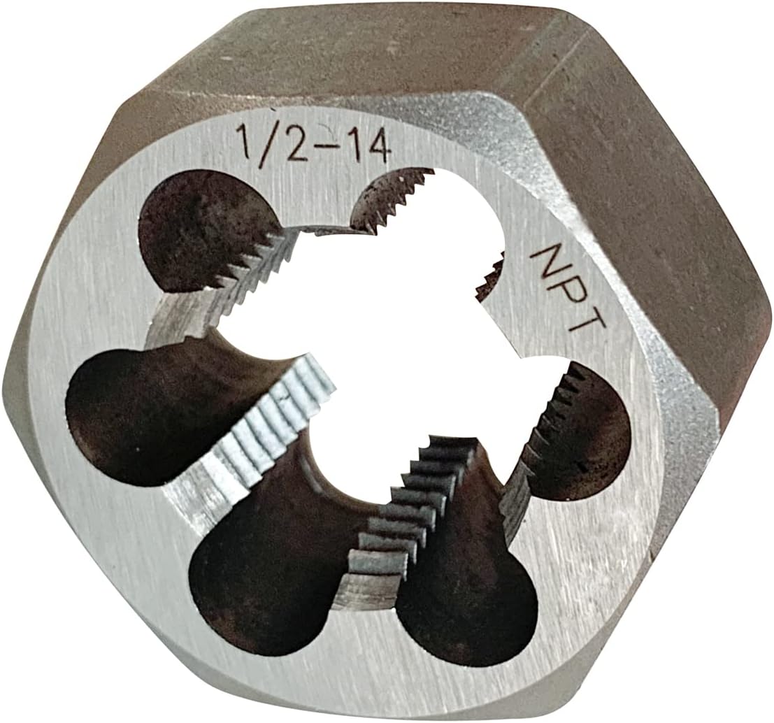 6 Pcs Carbon Steel Pipe Hex Die Set V323