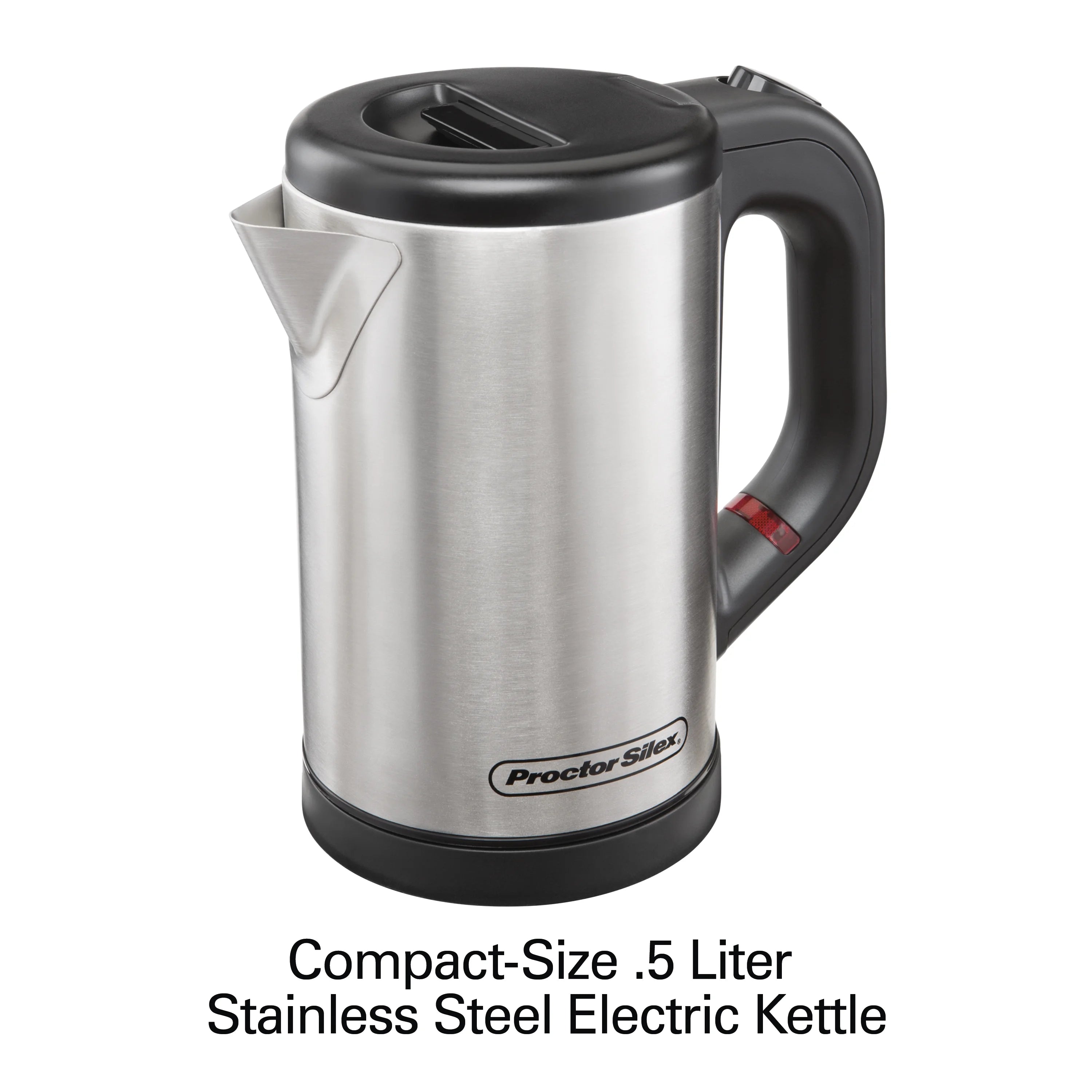 Stainless Steel and Black Electric Kettle L898