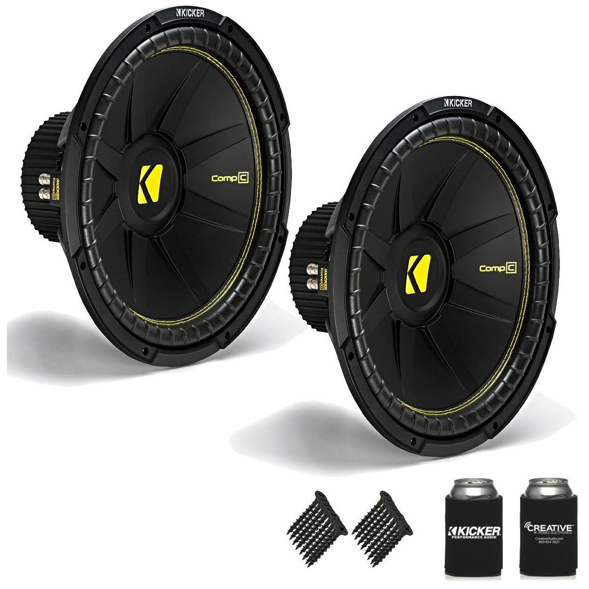 15 inch 4 Ohm Single Voice Coil Subwoofer J9138