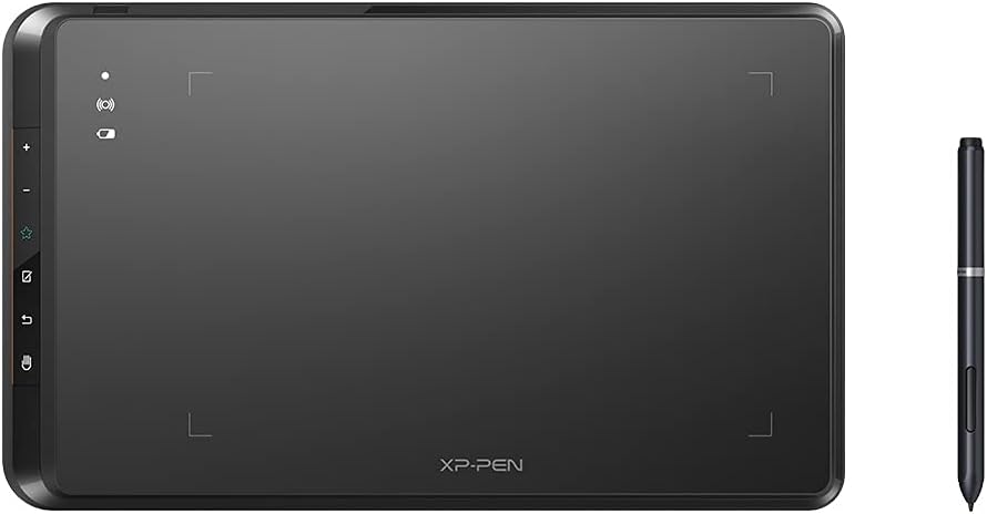 Wireless 2.4G Graphics Drawing Tablet with Battery-Free Passive Stylus, Pack of 2 S66158