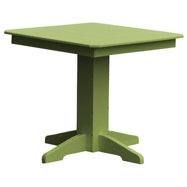 Recycled Plastic Square Dining Table P723217