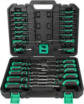 27 Piece Bi-material Screwdriver Set with Storage Case and Magnetizer V184