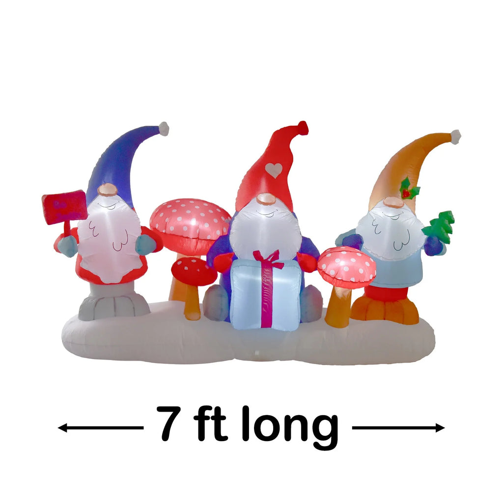 Christmas Inflatable Decorations with LED Lights A393802