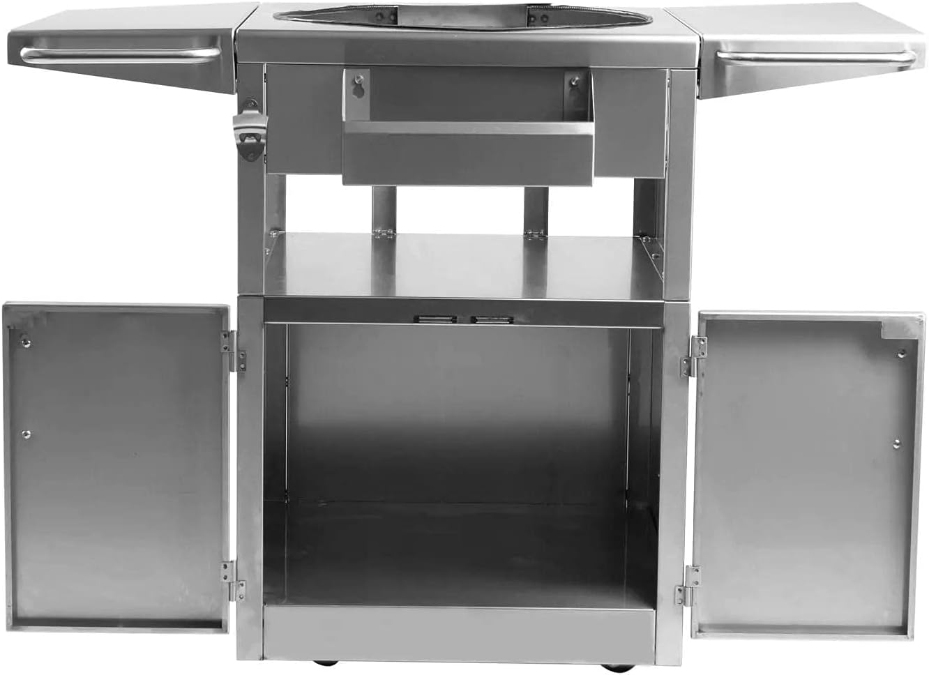 Stainless Steel Grill Cart for 18-Inch Kamado Grill B407371