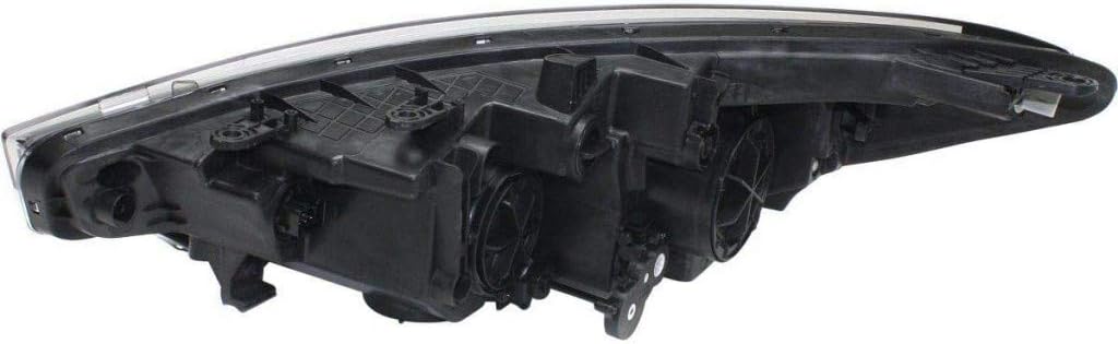 Headlight Assembly for Kia Forte 2014 2015 Passenger Side Halogen H350