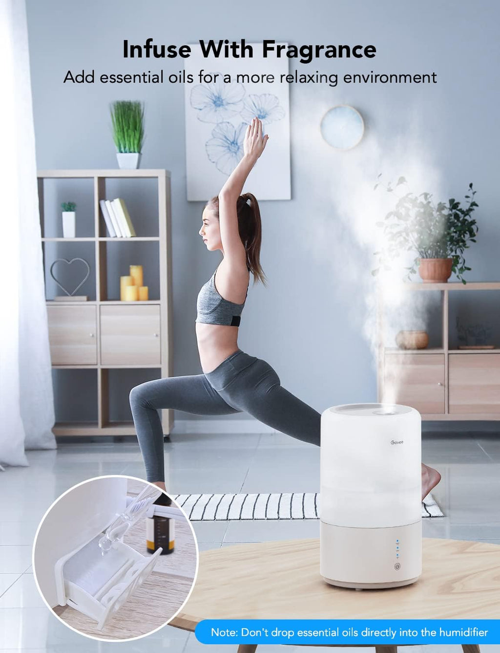 Smart Humidifiers 3L Pack of 2 E680698