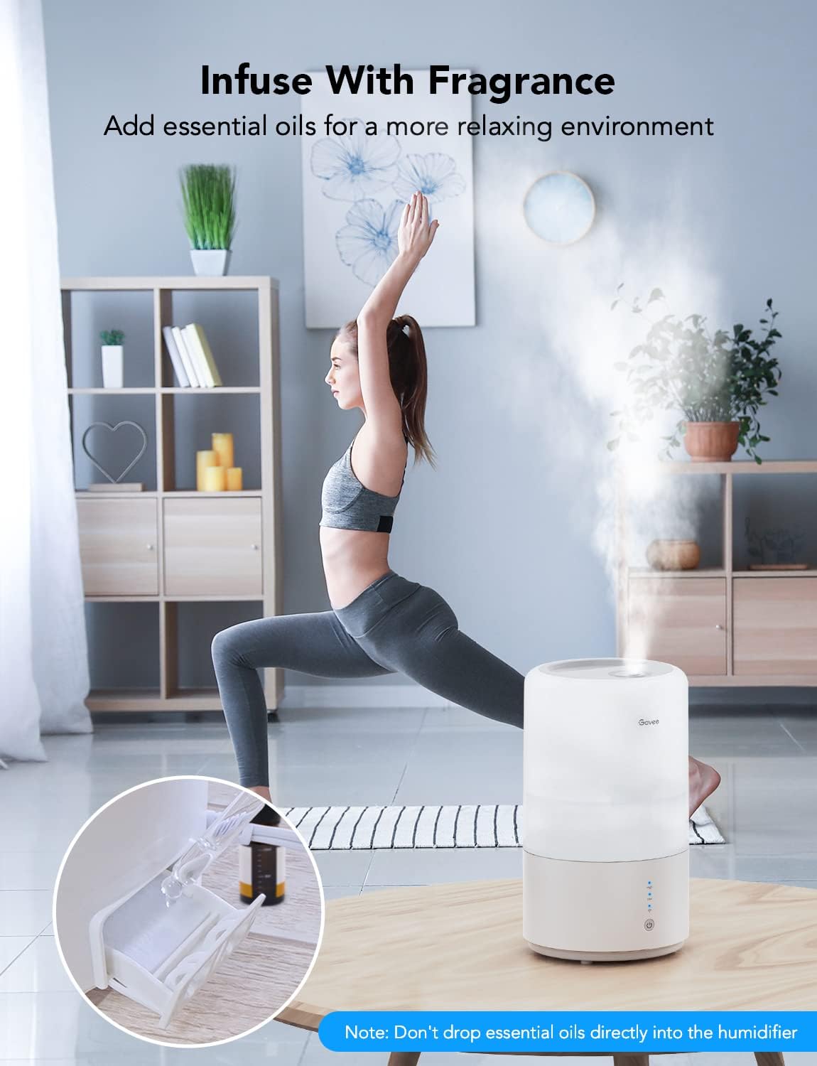 Smart Humidifiers 3L Pack of 2 E680698