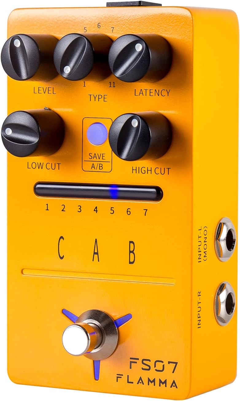 7 Storable Preset Slots Reverb Guitar Pedal S299710