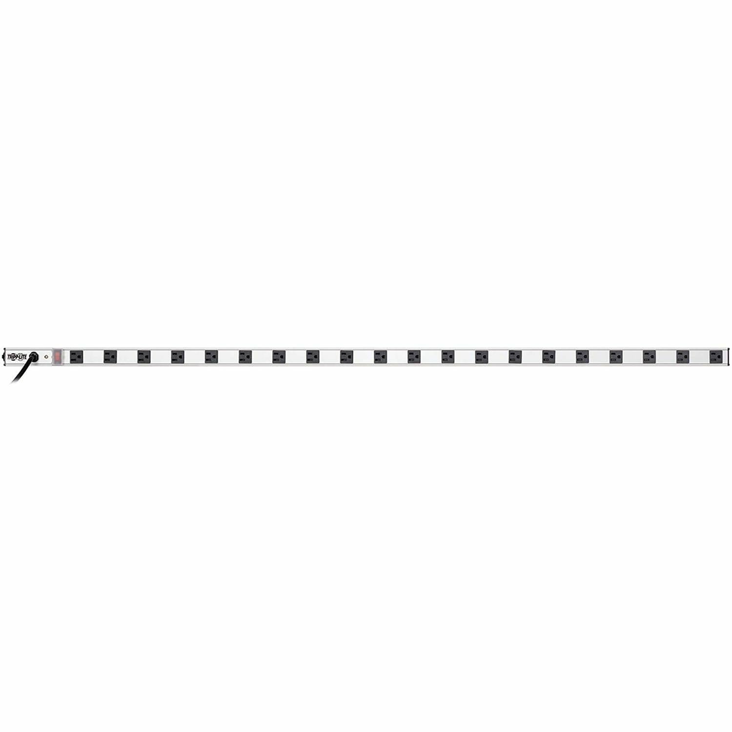 20 Outlet 15A Cord Vertical Metal Power Strip R76866