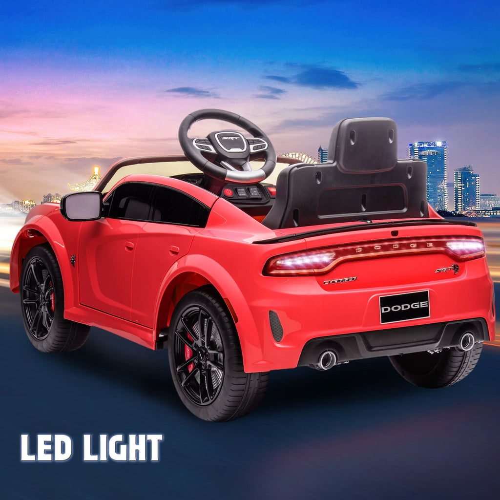 Red 12V Battery Powered Ride On Car with Parent Remote Control W131