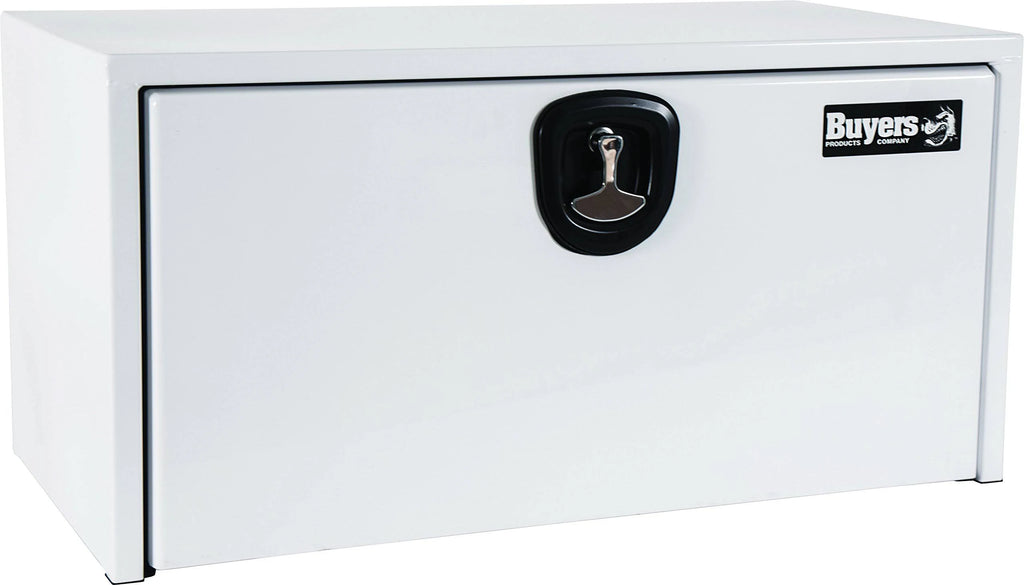 White Steel Underbody Truck Box with 3-Point Latch Z2357
