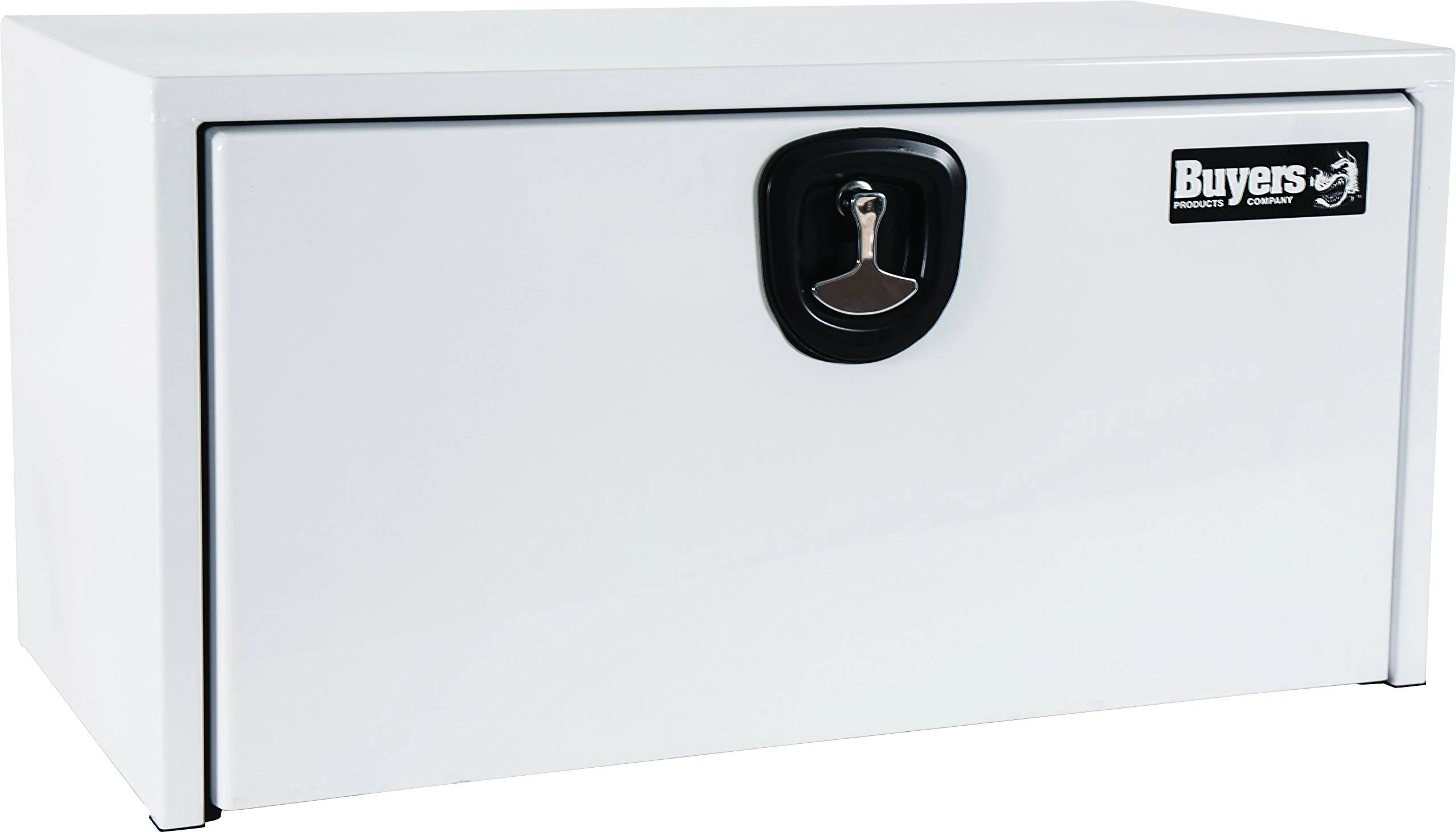 White Steel Underbody Truck Box with 3-Point Latch Z2357