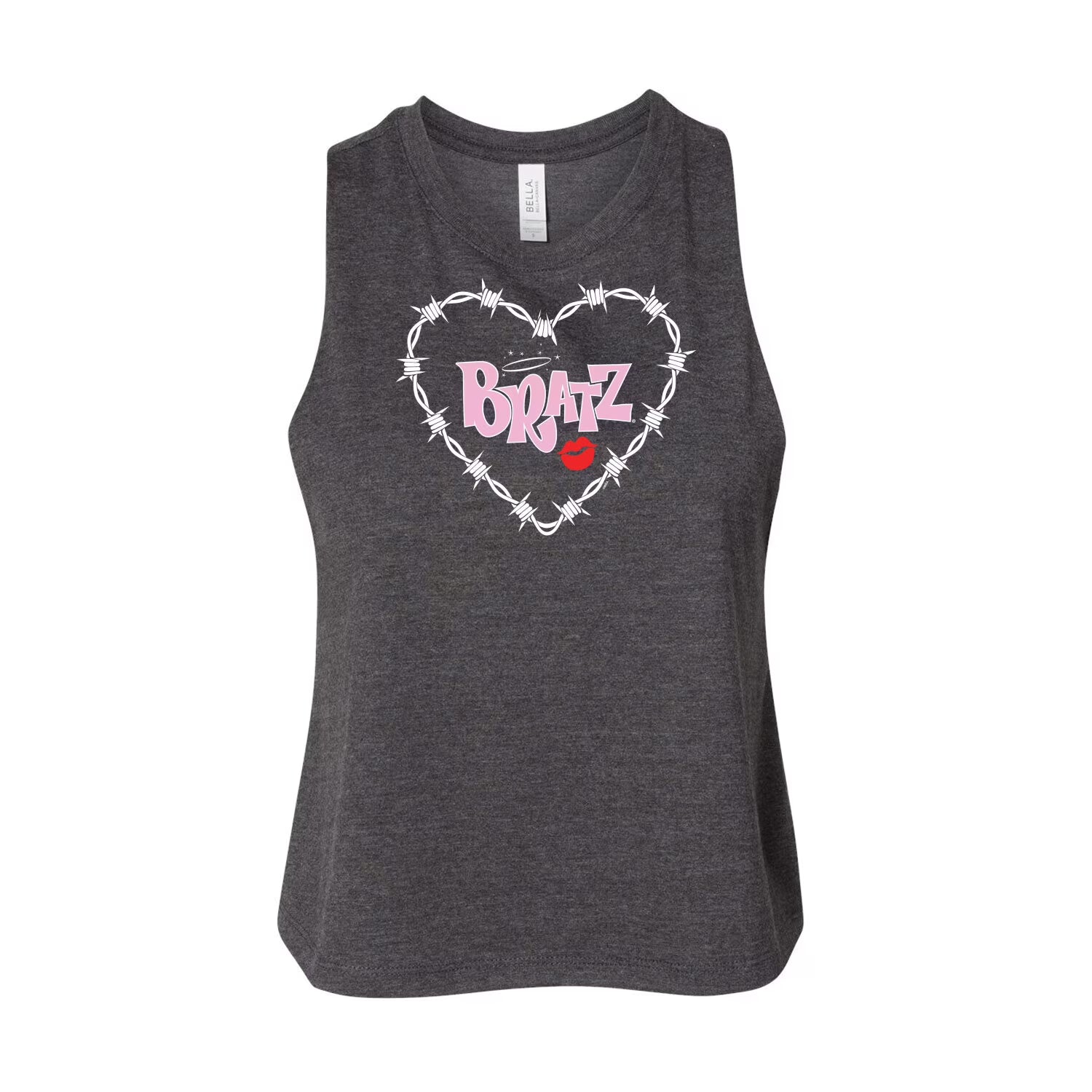 Cropped Racerback Tank Top A8705