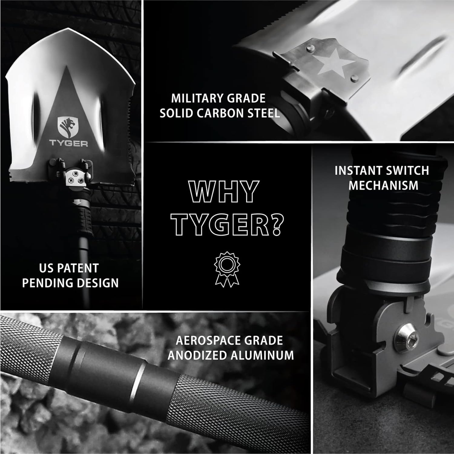 Military Heavyduty Folding Compact Tool with 16-in-1 Multifunction M484930