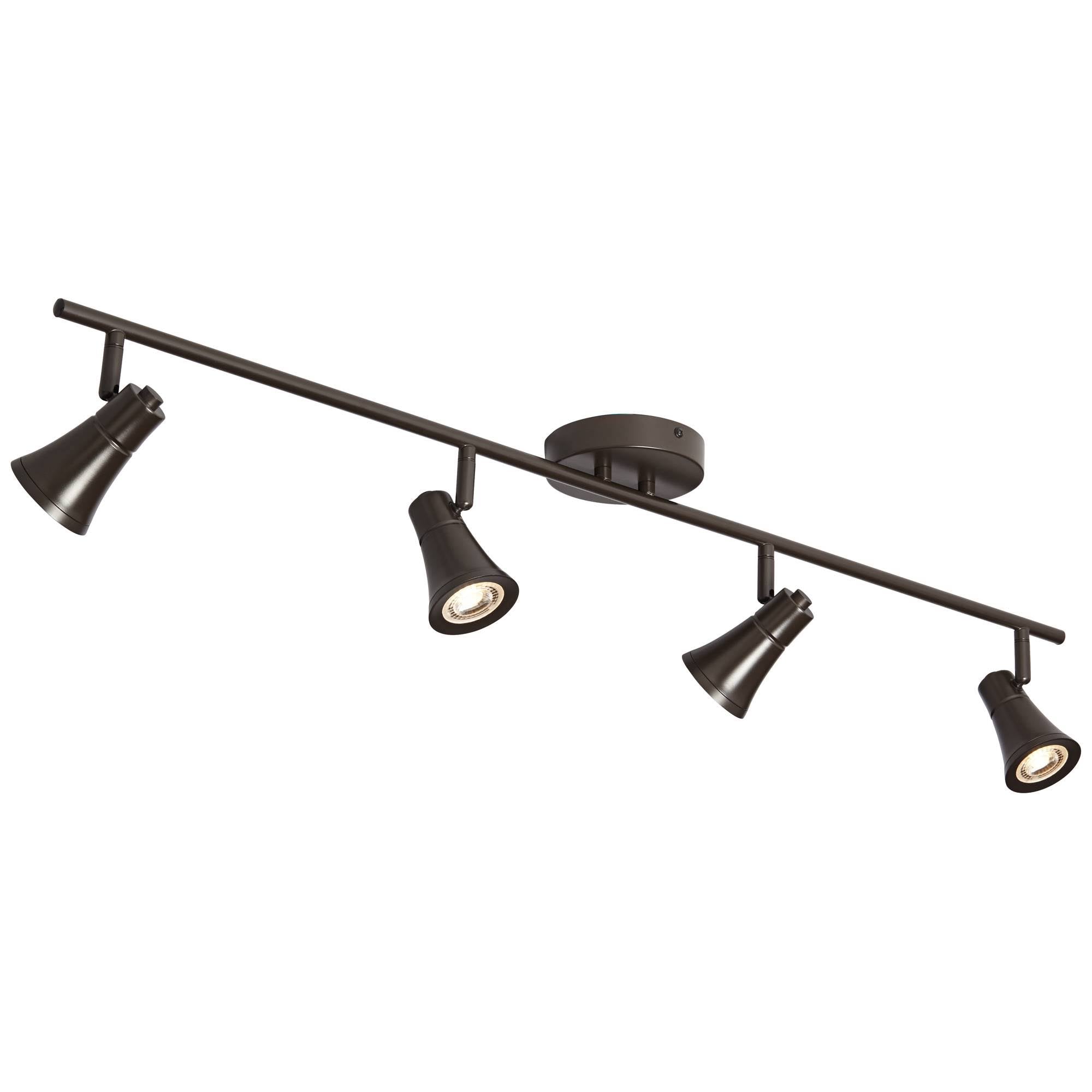 Bronze 4-Light LED Track Fixture J826