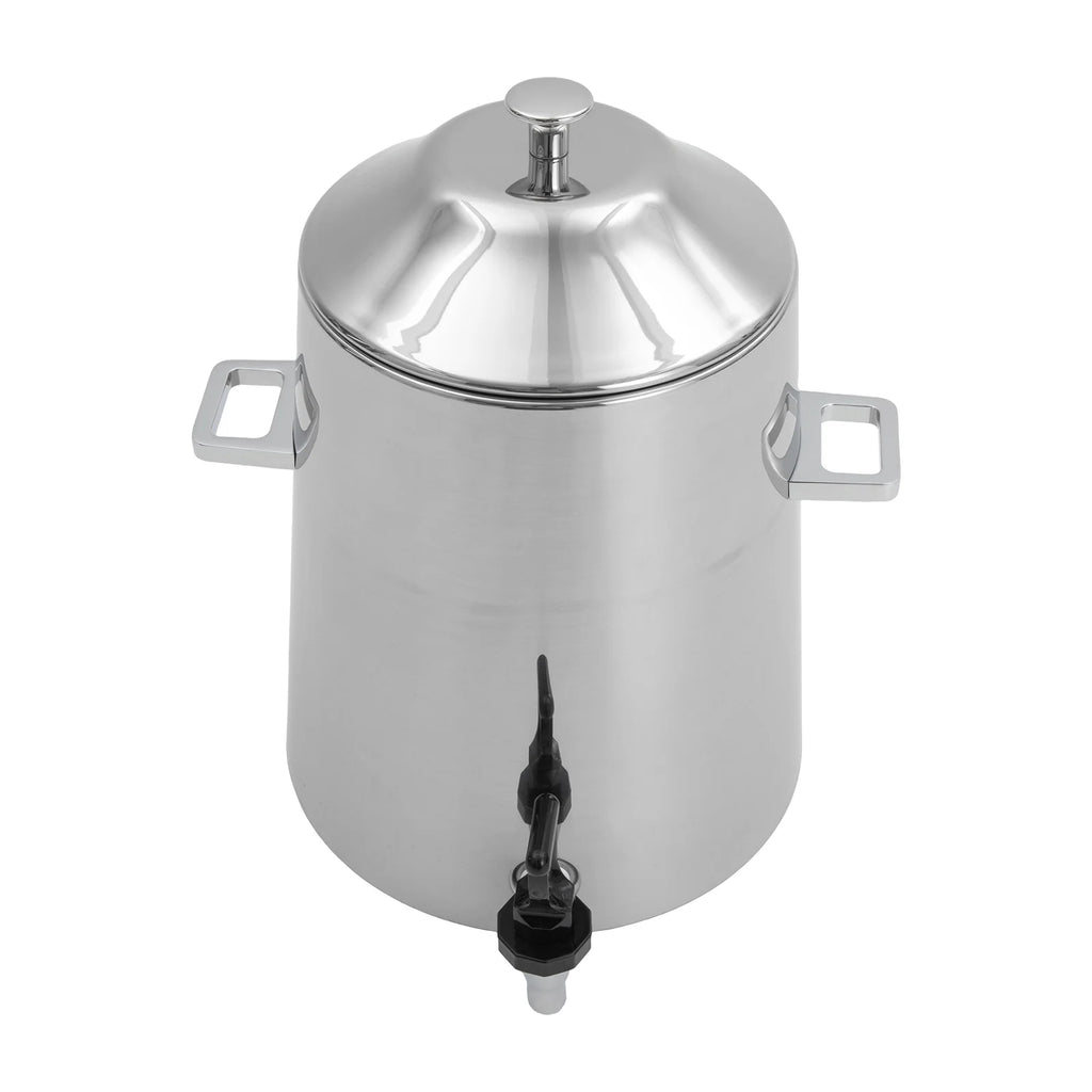 Insulated Stainless Steel Beverage Dispenser with Spigot, 3.43 Gallon / 54 Cup B313