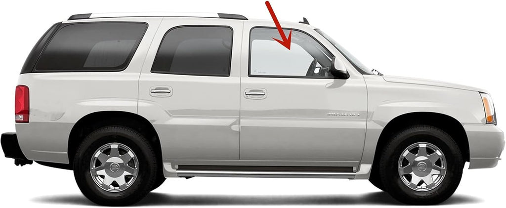Passenger Right Side Front Door Window Glass Pack of 2 S6884