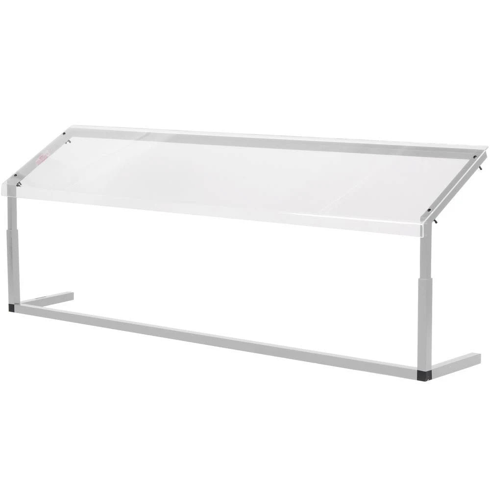 Clear Adjustable Single Sided Sneeze Guard R997