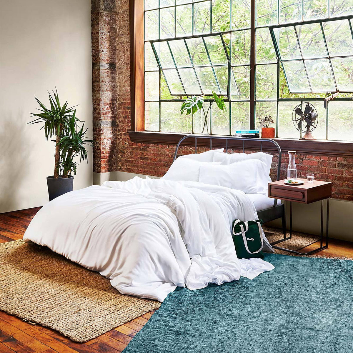 White 4-Piece Eucalyptus Sheet Set N96771
