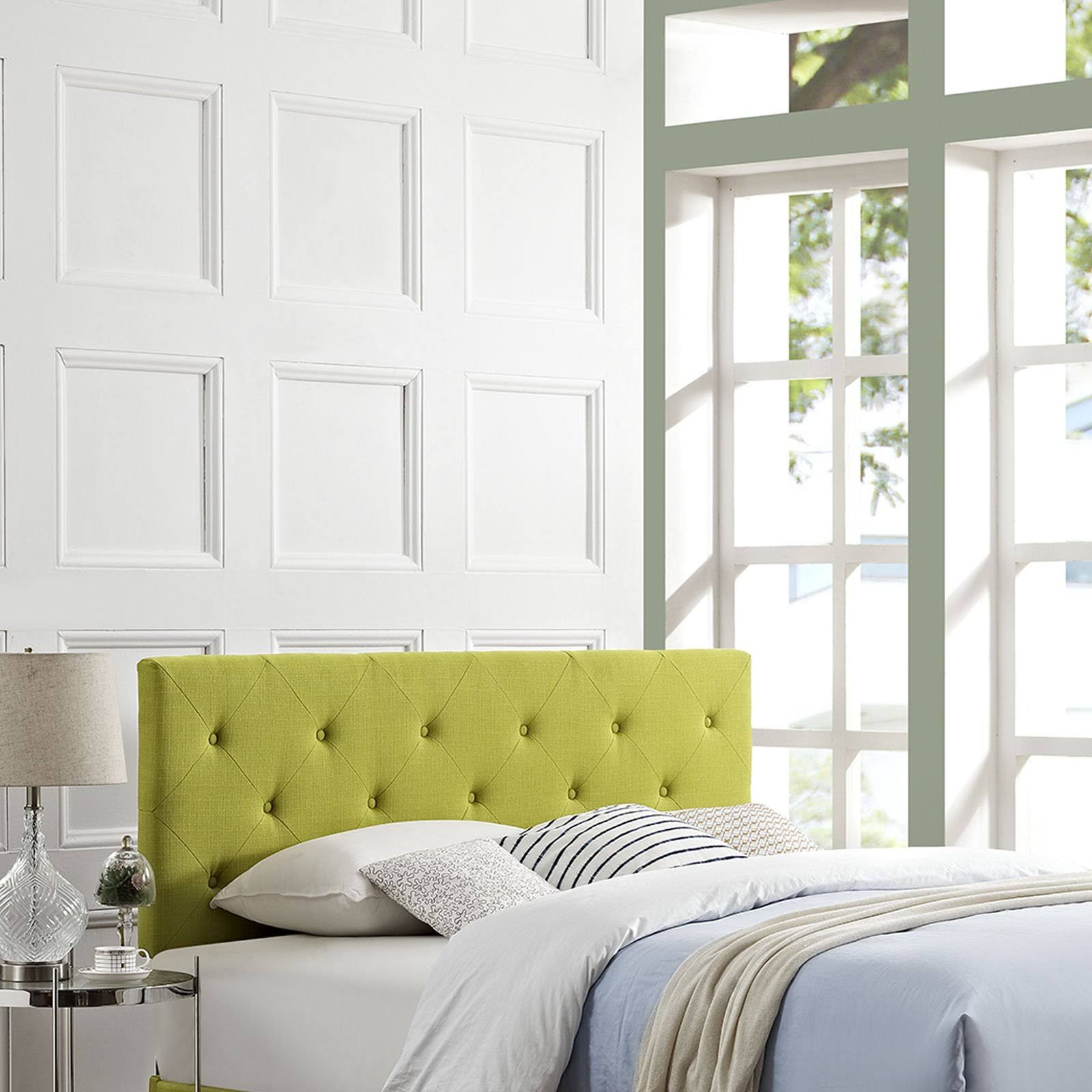 Gray Fabric Headboard, Full Z3528