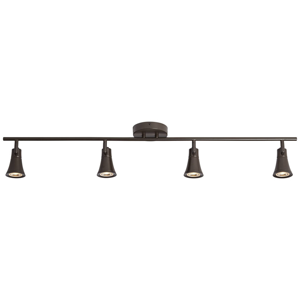 Bronze 4-Light LED Track Fixture J826