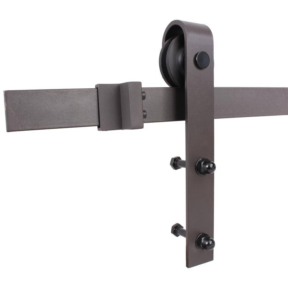 Red Walnut Barn Door with Hardware Kit X831