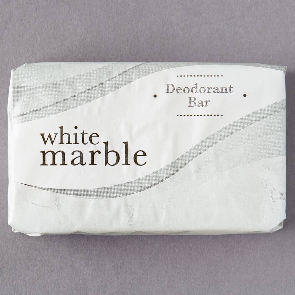 White Marble Deodorant Soap 2.29 oz U515472