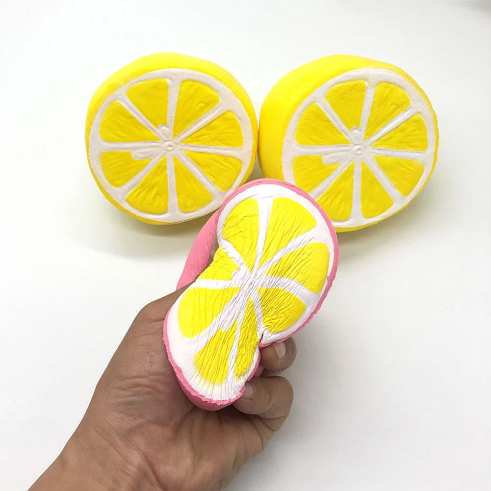 Lemon Shape Stress Relief Squeeze Toy M31842