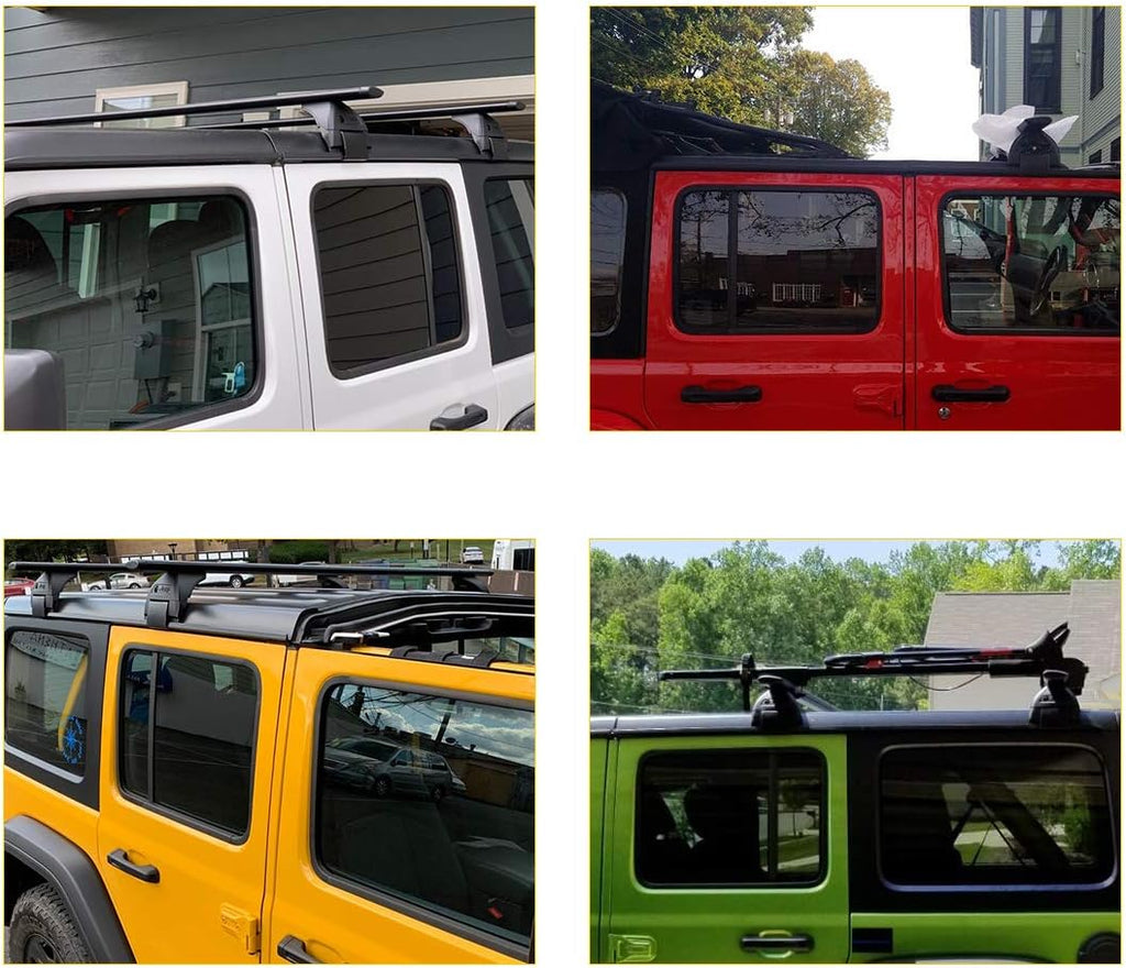 Roof Rack Cross Bars for Jeep Wrangler 2008 - 2022 (4-Door Hard Top) X620136