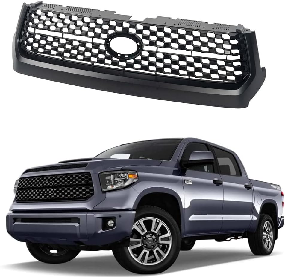 Matte Black Front Grille for Toyota Tundra F195377