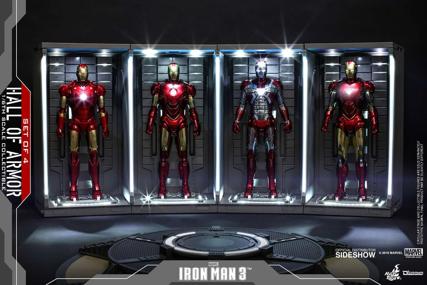 4 Bays Collectible Figure Accessory E299