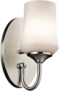 10.75 Brushed Nickel Wall Sconce F5313