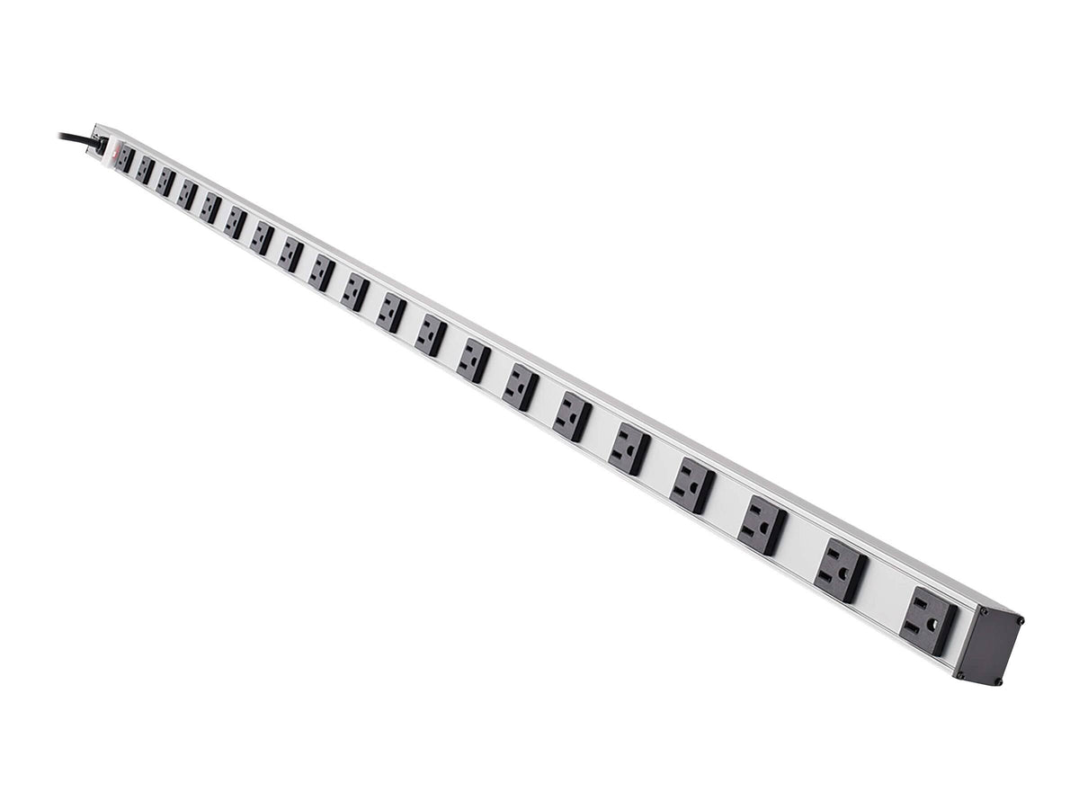 20 Outlet 15A Cord Vertical Metal Power Strip R76866