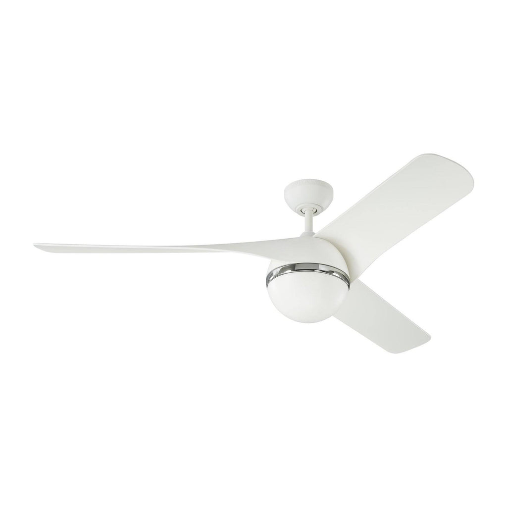 Chrome LED Ceiling Fan B5034