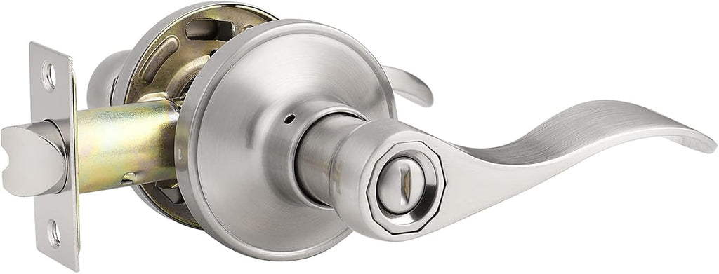 5 Pack Brushed Nickel Stainless Steel Door Levers W224945