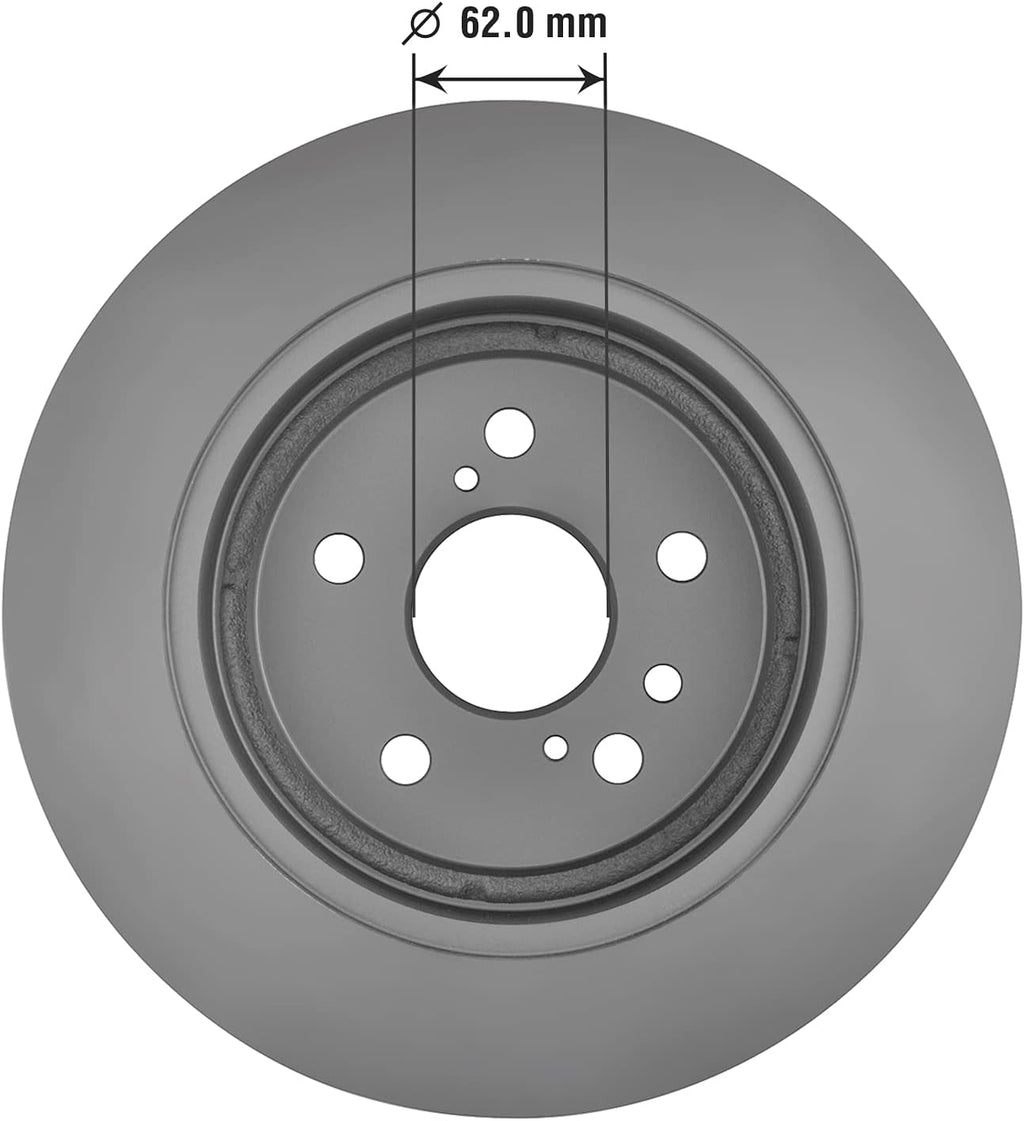 Rear Brake Rotor Pack of 2 J37663