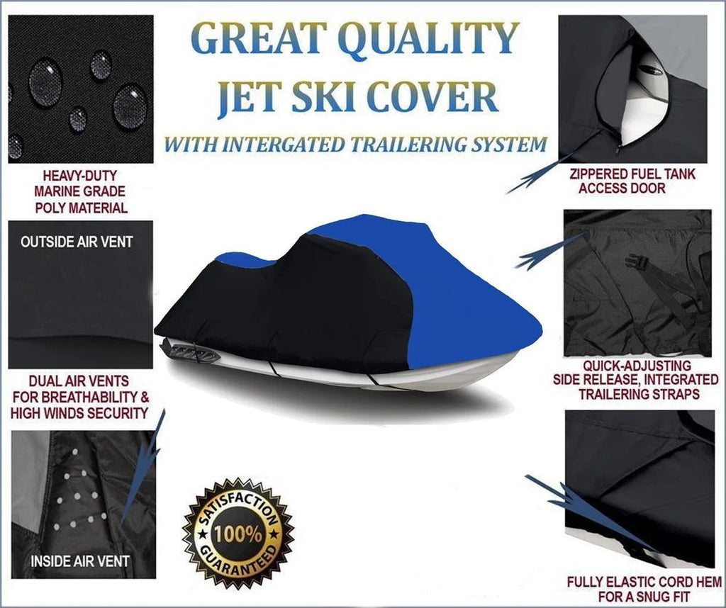 Heavy-Duty 600 Denier Jet Ski Cover K7069