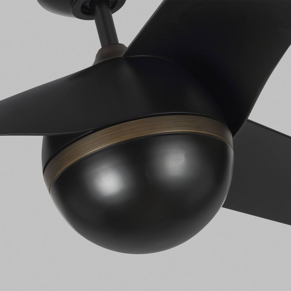 Chrome LED Ceiling Fan B5034