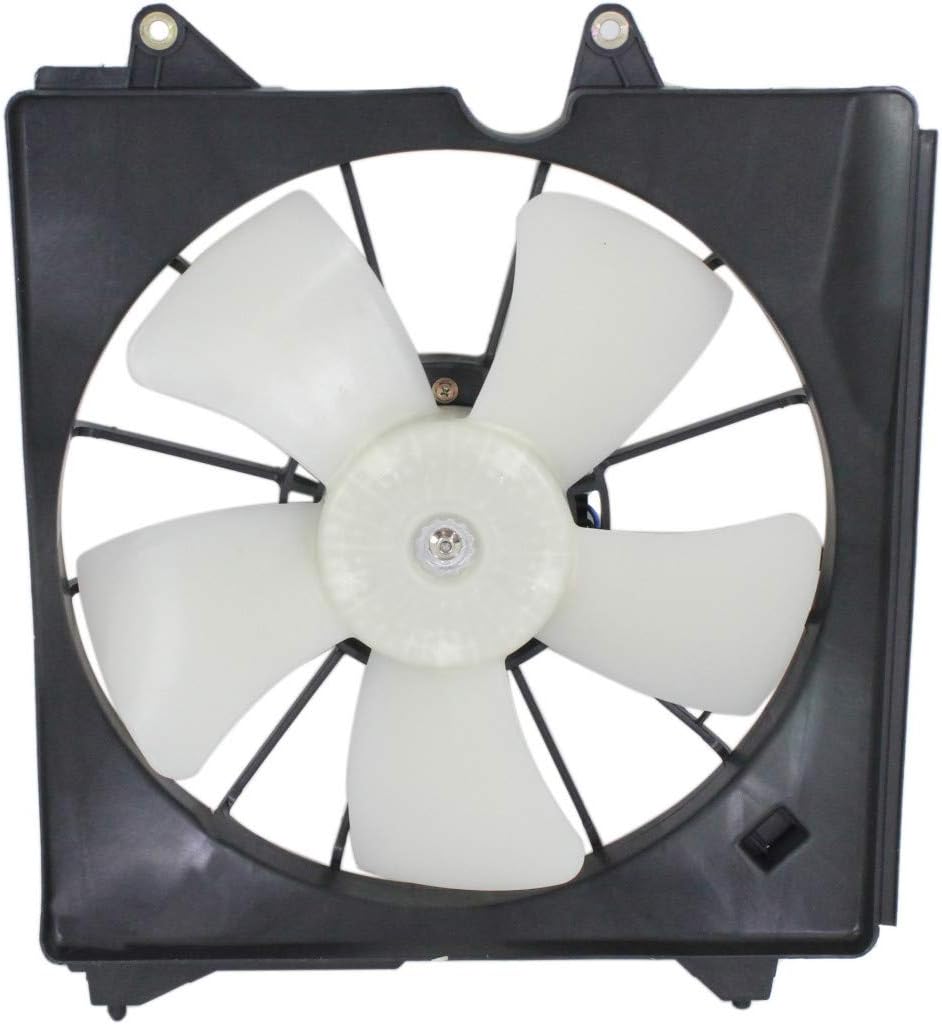 Radiator Fan for Acura RDX 2013 2014 2015 Driver Side Single Fan 6 Cyl B822