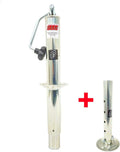 Zinc A-Frame Trailer Jack with Adjustable Drop Leg, Pack of 2 J433
