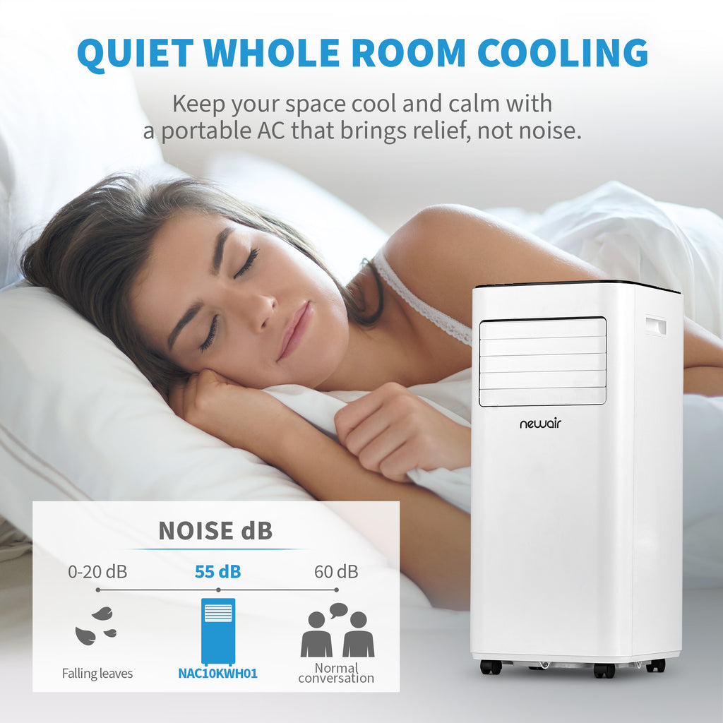 10,000 BTU Portable Air Conditioner with Window Venting Kit N378468
