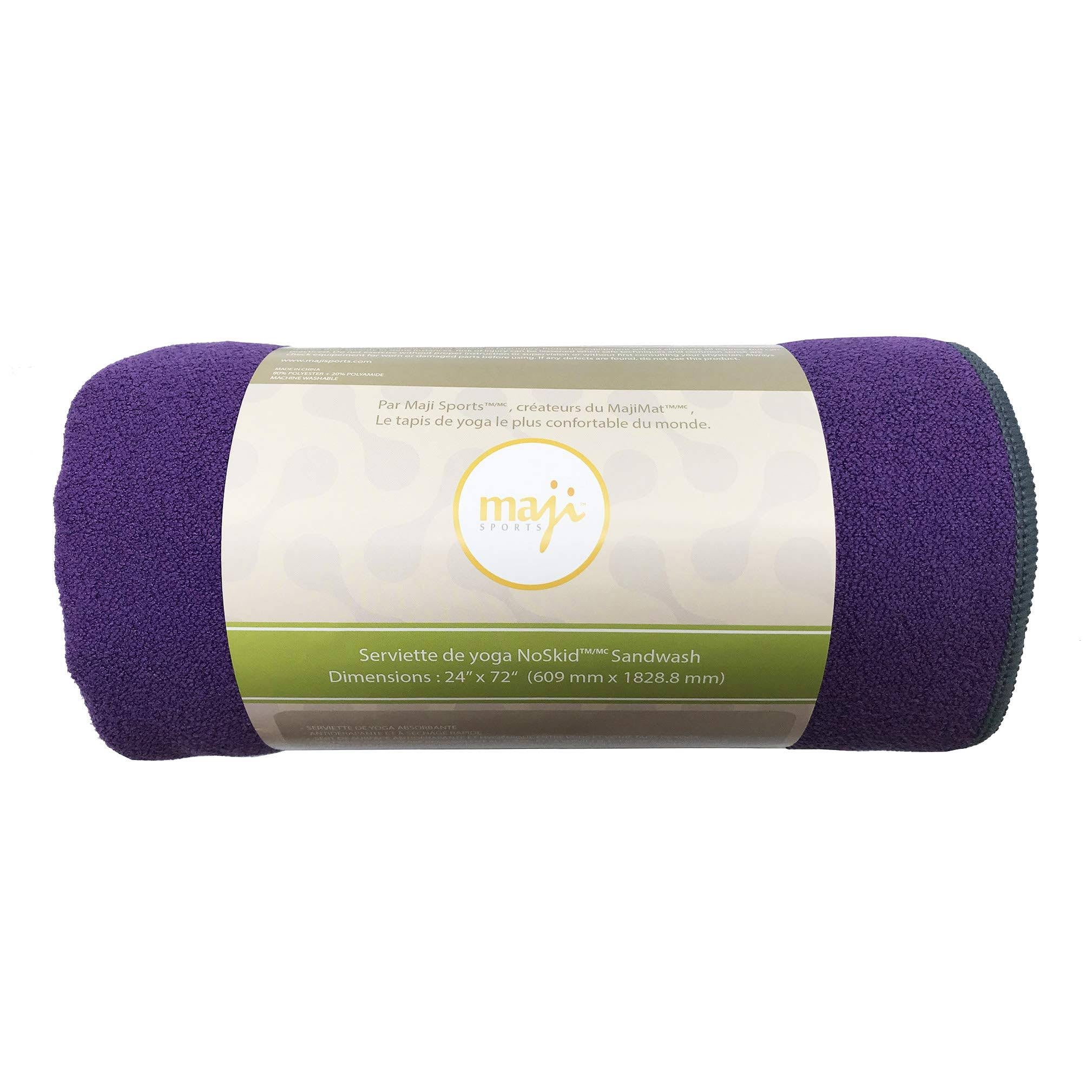 Purple Yoga Towel F41122
