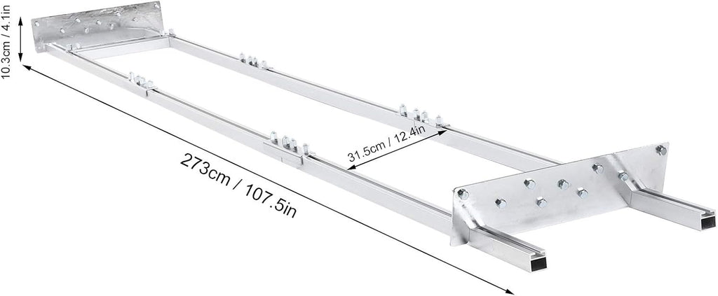 Chainsaw Mill Guide Rail Brackets, 108 In M118617