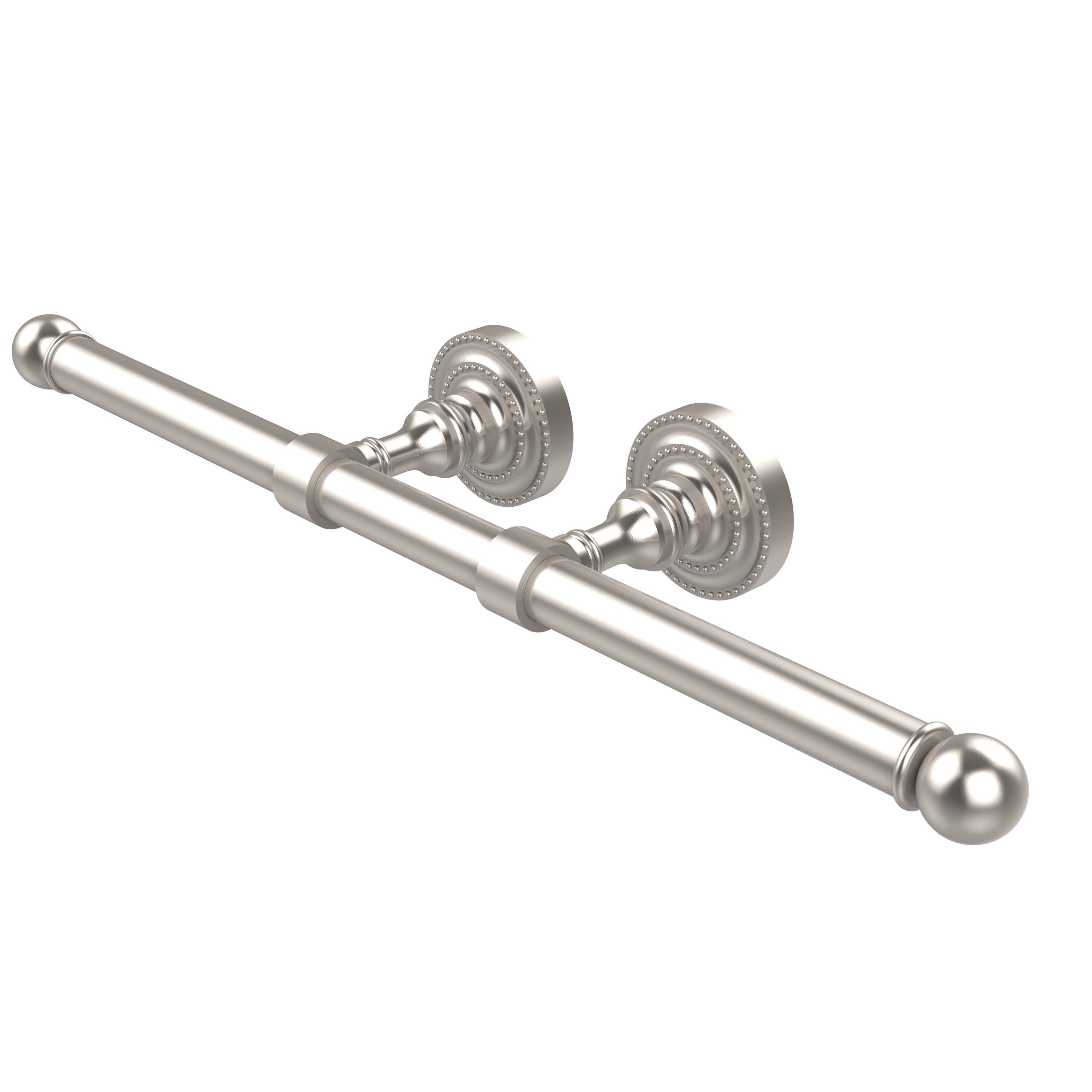 Polished Chrome Double Roll Toilet Tissue Holder E84237