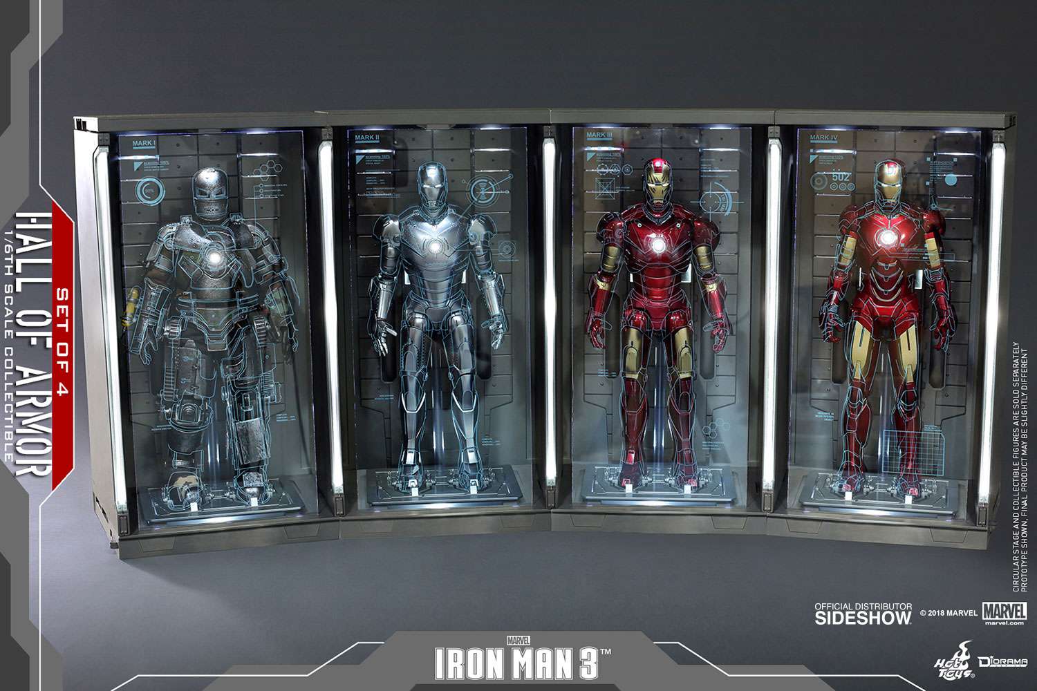 4 Bays Collectible Figure Accessory E299