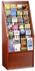Floor Literature Rack with Adjustable Pockets K70012